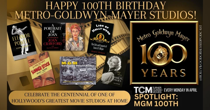image for HAPPY 100th BIRTHDAY METRO-GOLDWYN-MAYER STUDIOS!