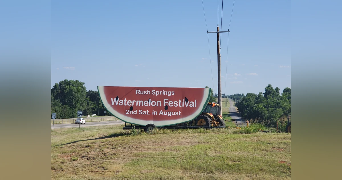 Video - Watermelon Fest - Rush Springs, Oklahoma 2022