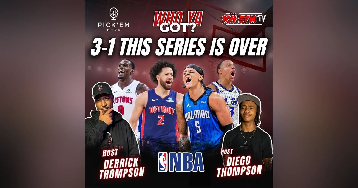 Is Cade Cunningham a TRUE #1?! 😳 Pistons in Trouble vs Magic | Who Ya Got EP 153