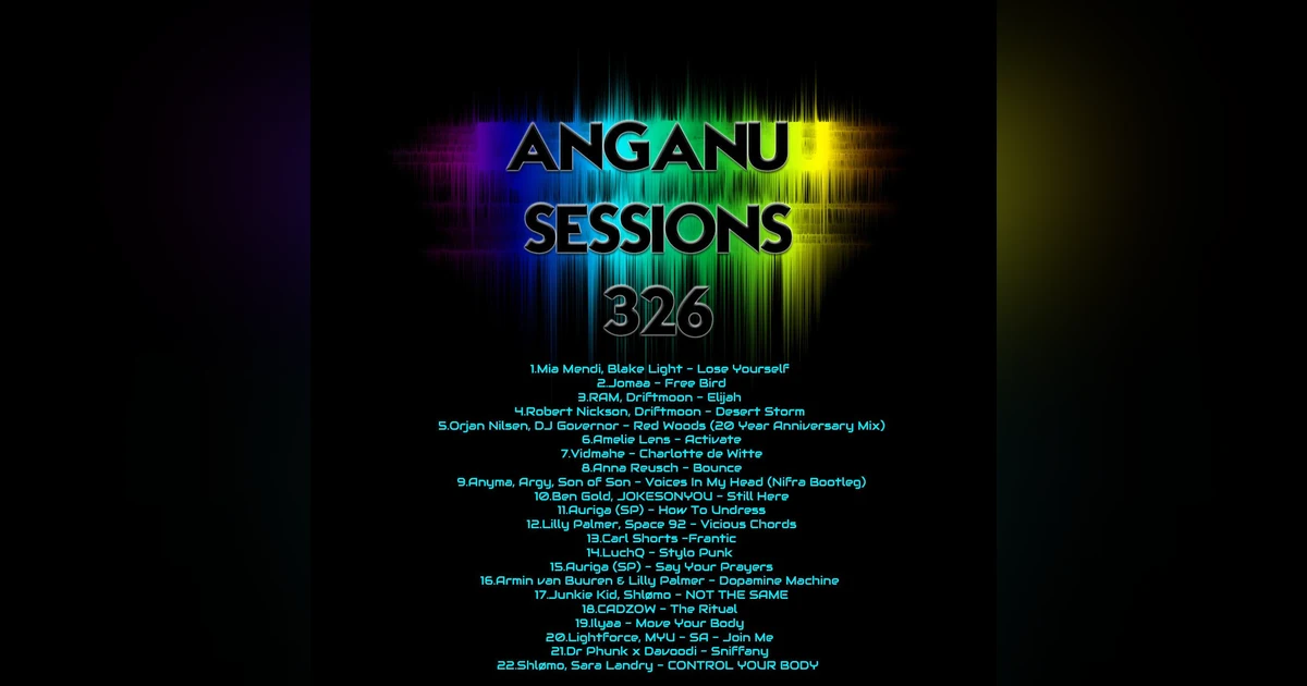 ANGANU SESSIONS #326 Hard Techno