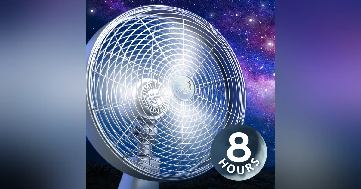 Oscillating Fan Noise for Sleeping | 8 Hour Fan Sound