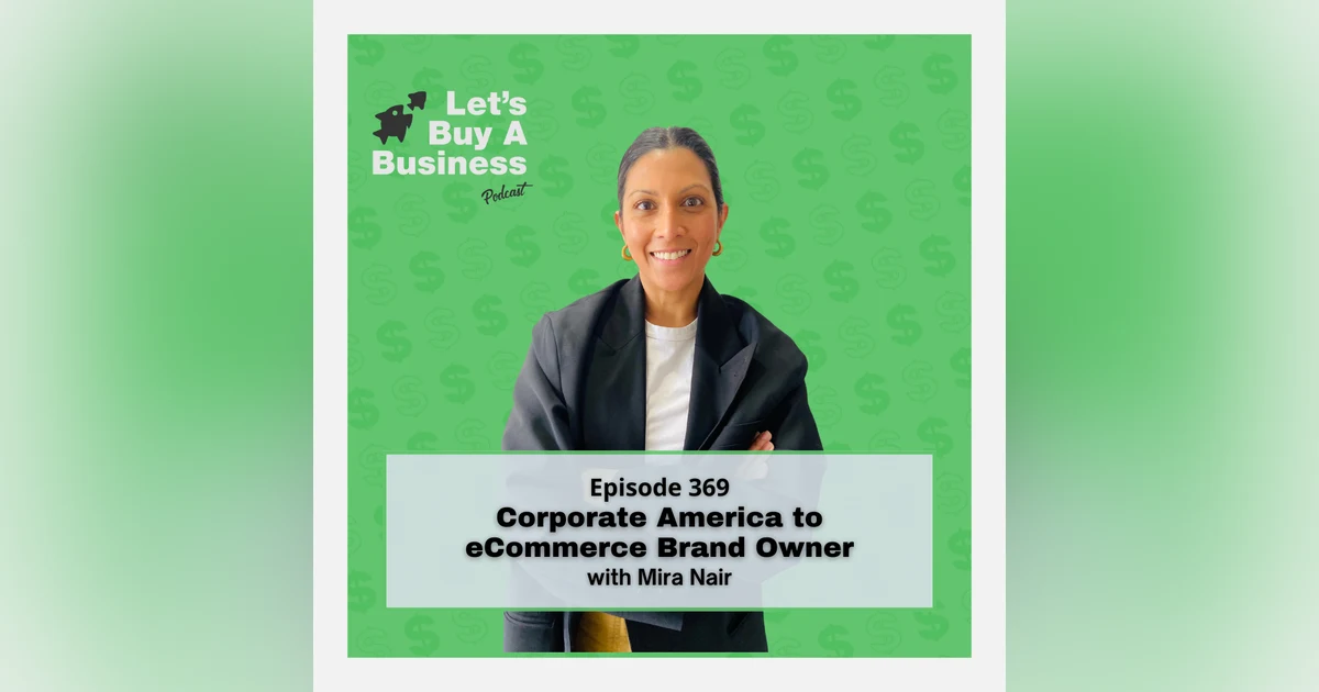 Corporate America to eCommerce Brand Owner