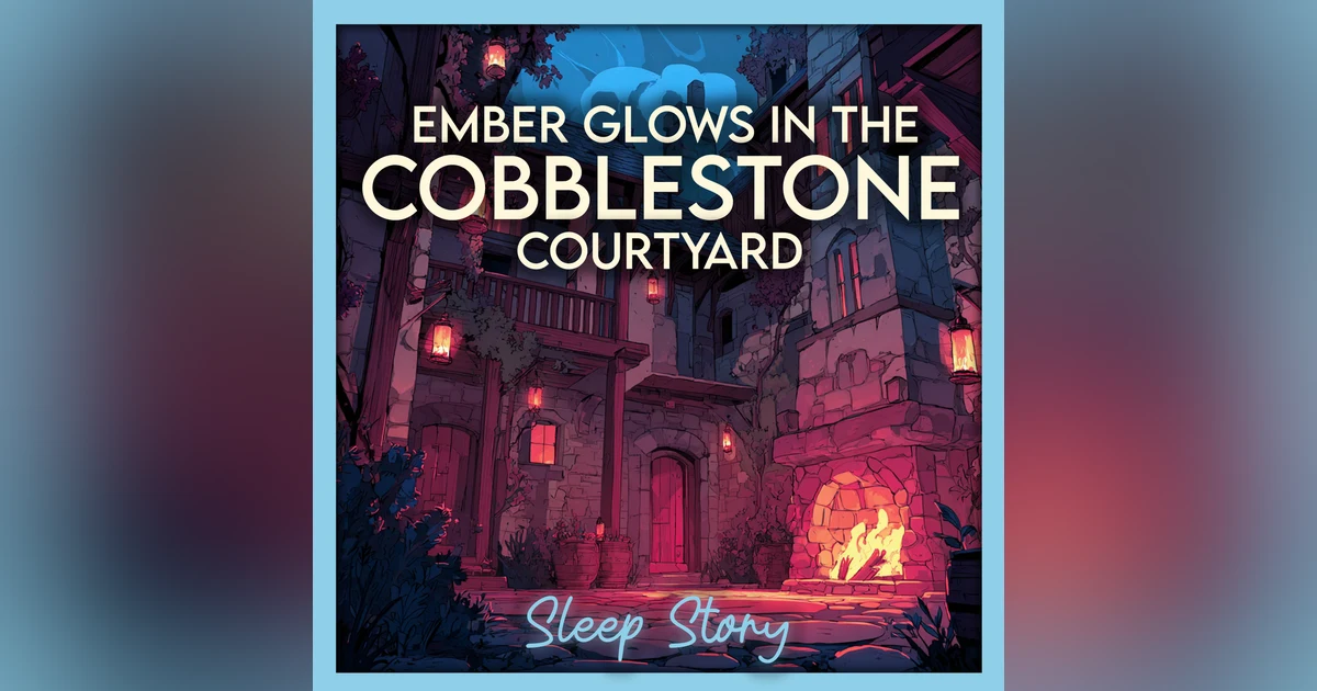 Embers in the Cobblestone Courtyard – A Calming Story to Fall Asleep Fast