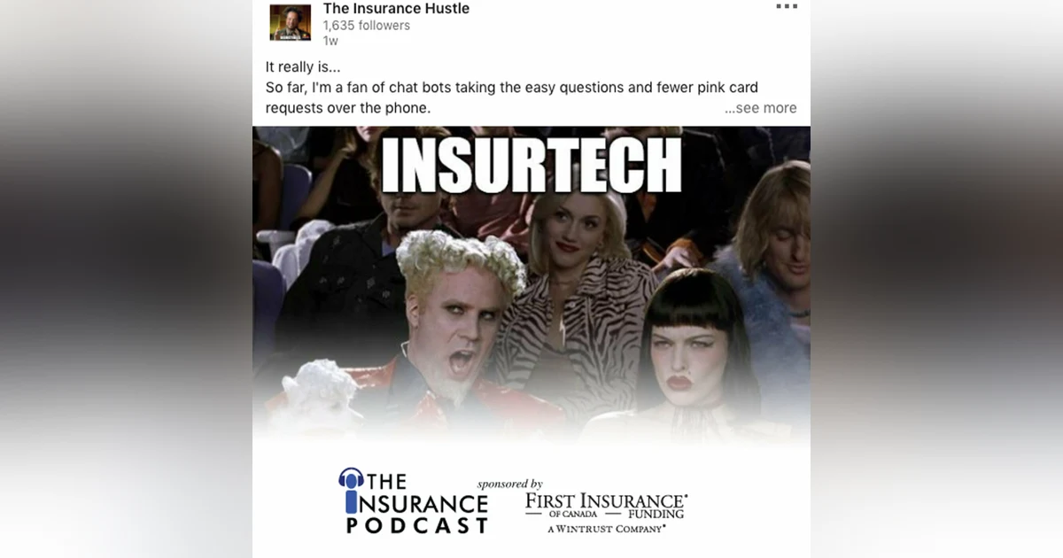 Insurance is a Hustle but it's funny too....