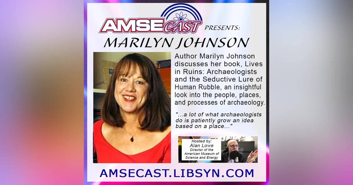 AMSEcast with guest Marilyn Johnson