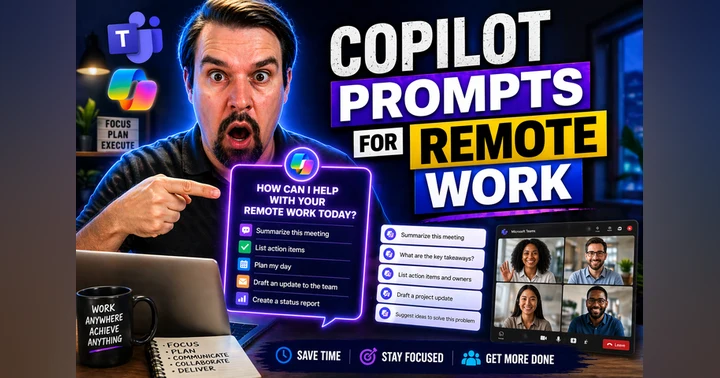 image for Copilot Prompts for Remote Work
