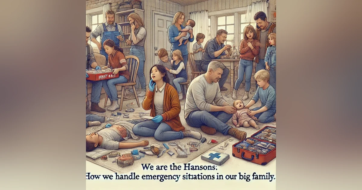 We Are The Hansons: Staying Calm in Chaos – How Our Big Family Handles Emergencies