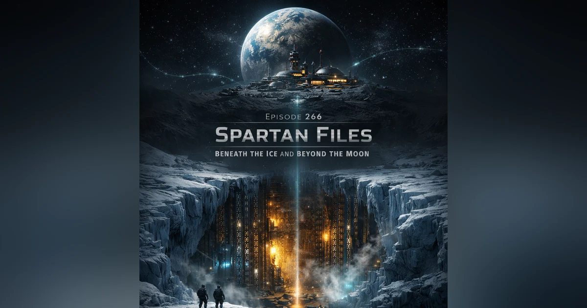 Spartan Files — Antarctic Secrets Beneath the Ice & Moon Bases Beyond