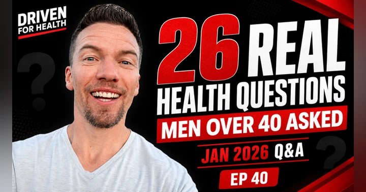 image for 26 Real Health Questions Men Over 40 Asked Me