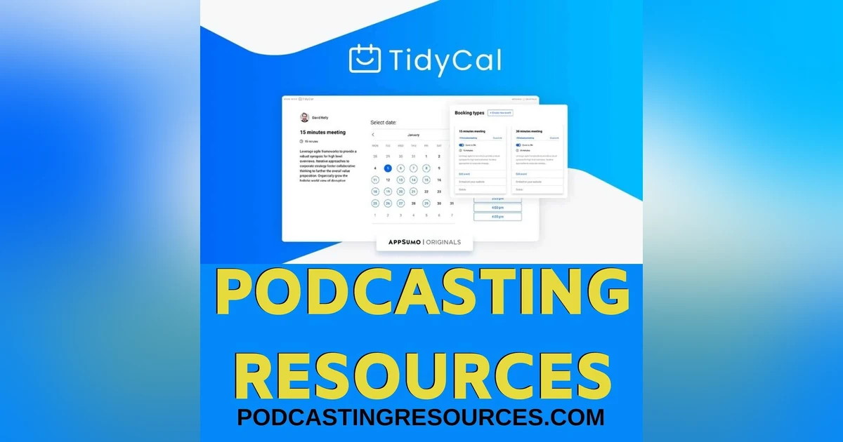 Lifetime Access on New Scheduling Tool TidyCal