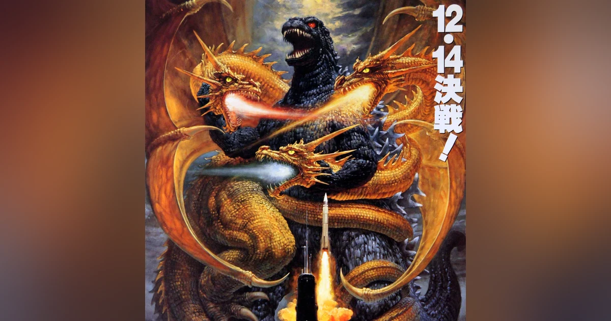 2.7 Godzilla Vs. King Ghidorah (1991) + Jay Key of Kaiju Go
