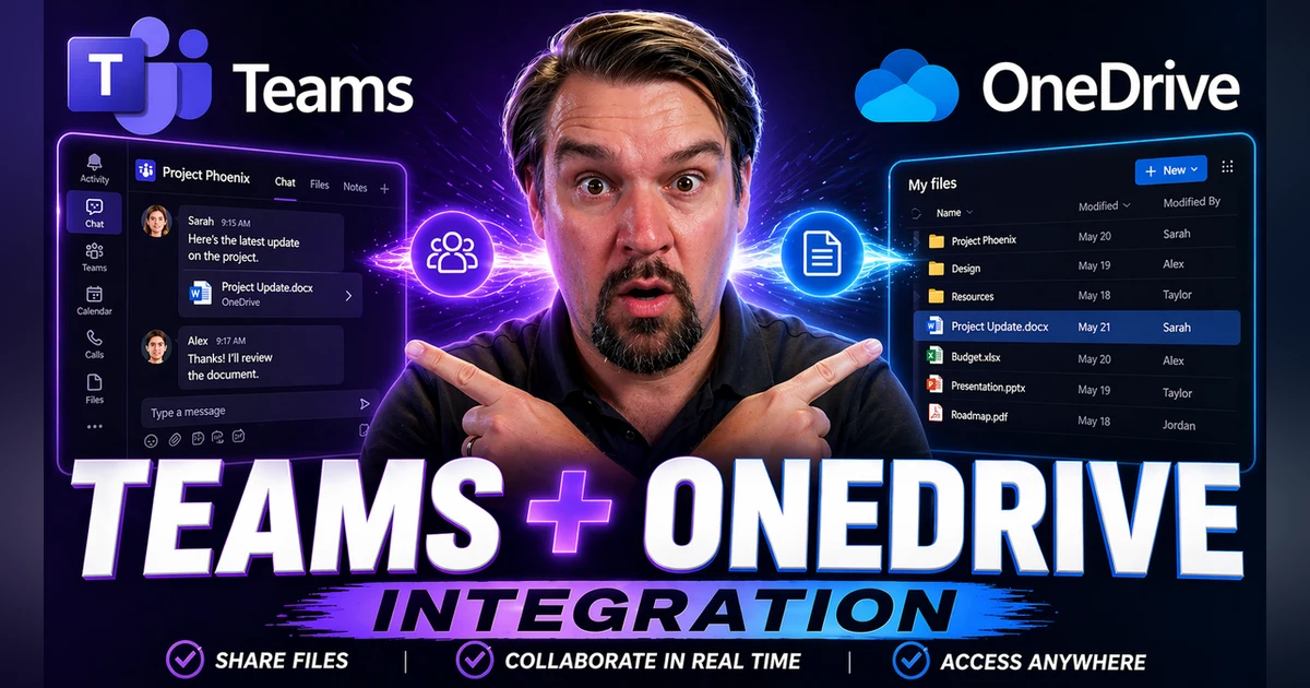 Teams and OneDrive Integration: Unlocking Microsoft 365 Collaboration