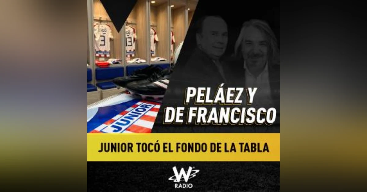 Junior tocó el fondo de la tabla
