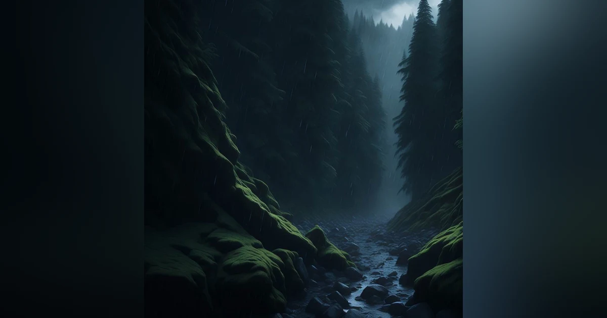 Nature's Symphony  8 Hours of Relaxing Rain and Thunderstorm Sounds for Meditation and Study