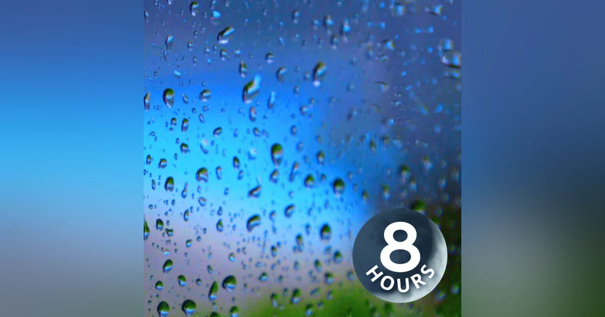 Rain & Thunder Sleep Sounds | White Noise for Relaxation, Stress Relief | 8 Hours