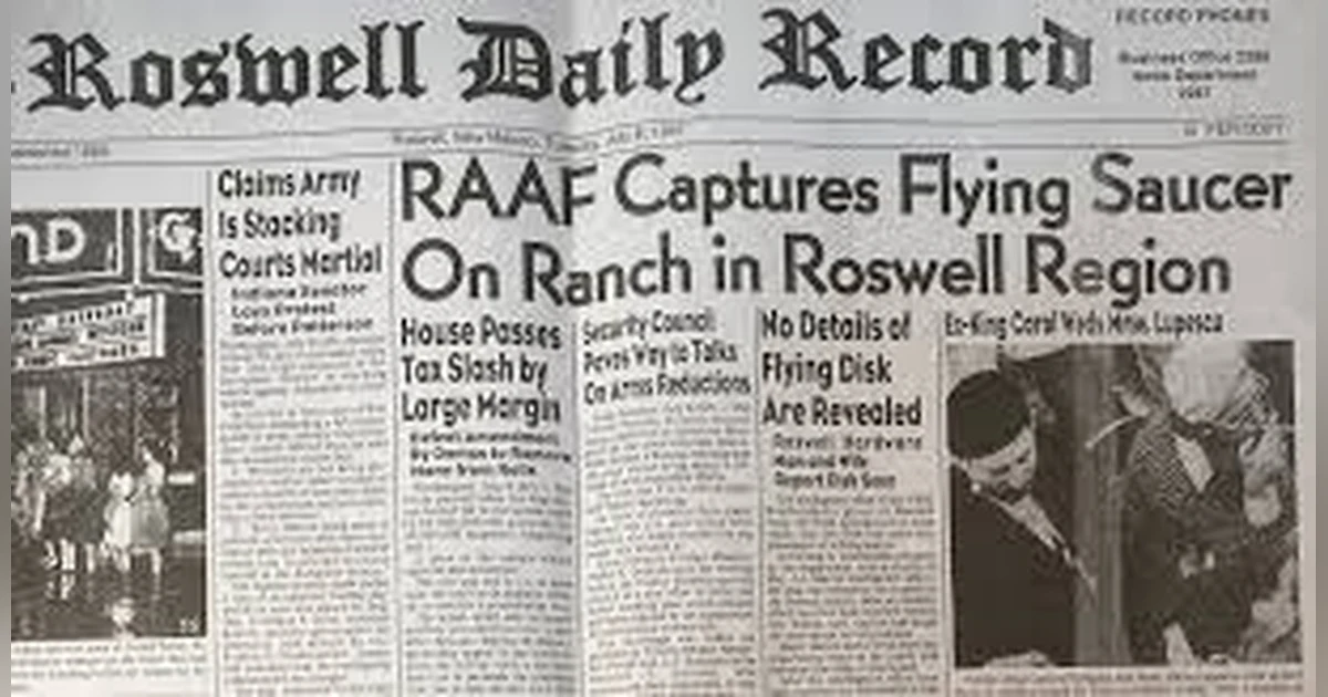 THE ROSWELL UFO INCIDENT