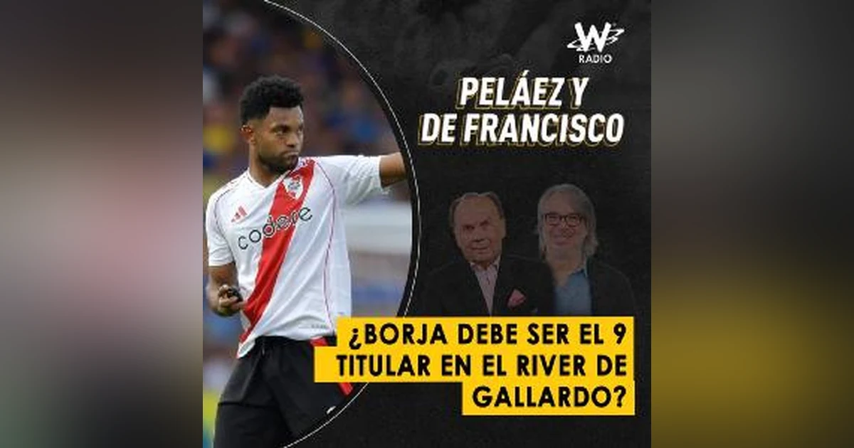 ¿Borja debe ser el 9 titular en el River de Gallardo?