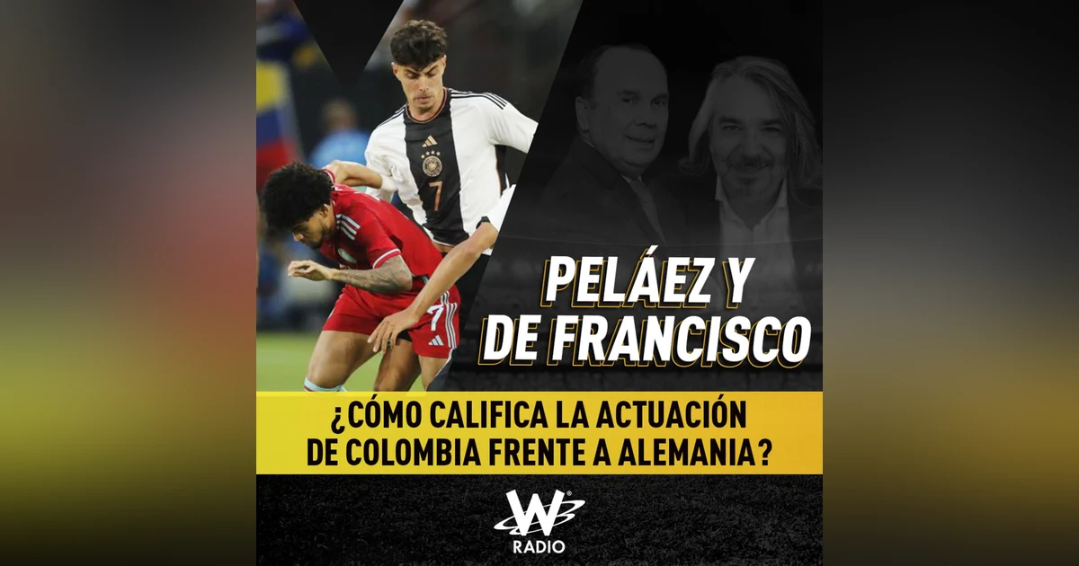 ¿Cómo califica la actuación de Colombia frente a Alemania?