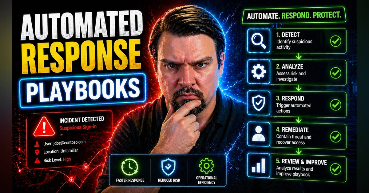Automated Response Playbooks: The Complete Guide for Microsoft Environments