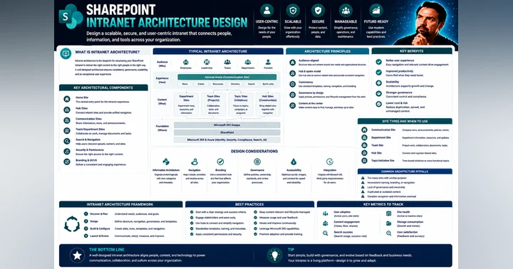 image for Intranet Architecture Design With SharePoint: A Comprehensive Guide