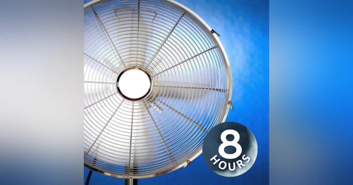 Rotating Fan 8 hours | Soothing White Noise Sound to Help You Sleep