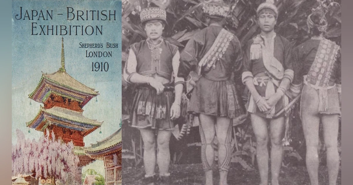 [Encore] Japan Puts Paiwan Indigenous Taiwanese on Display at London Expo (1910)