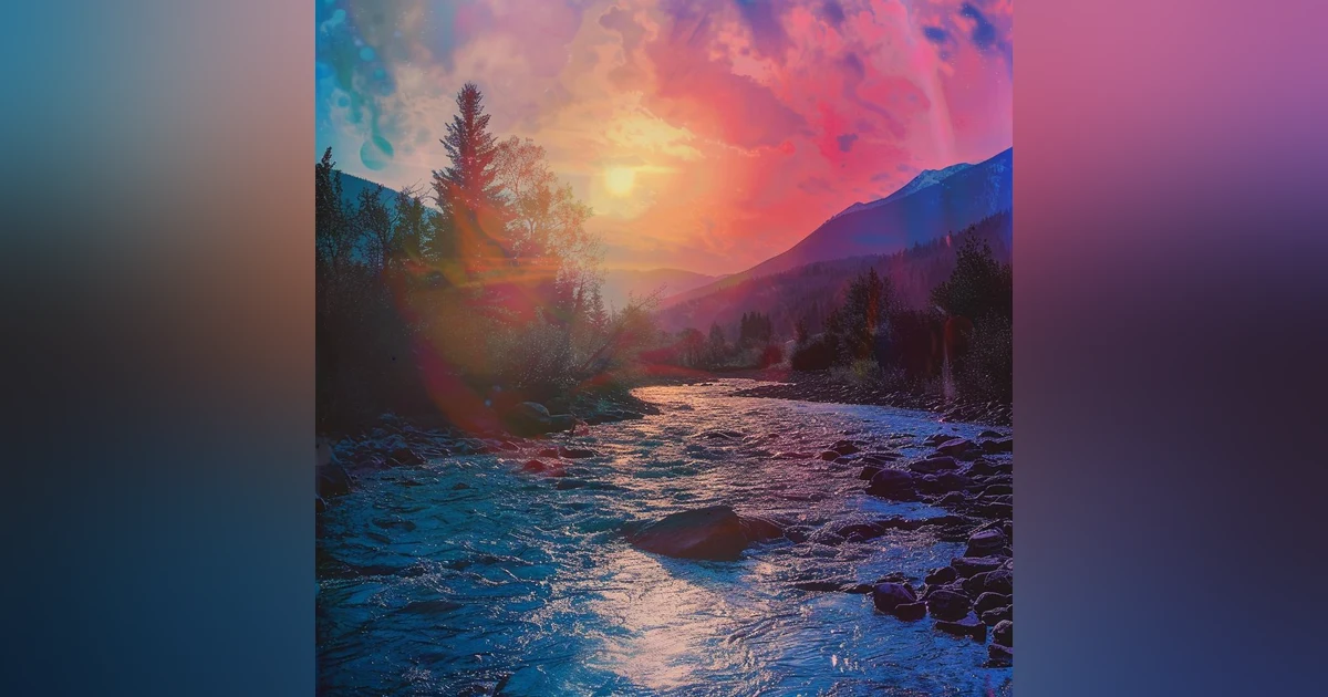 417 Hz with River Sounds Clearing Negative Energy and Improved Sleep