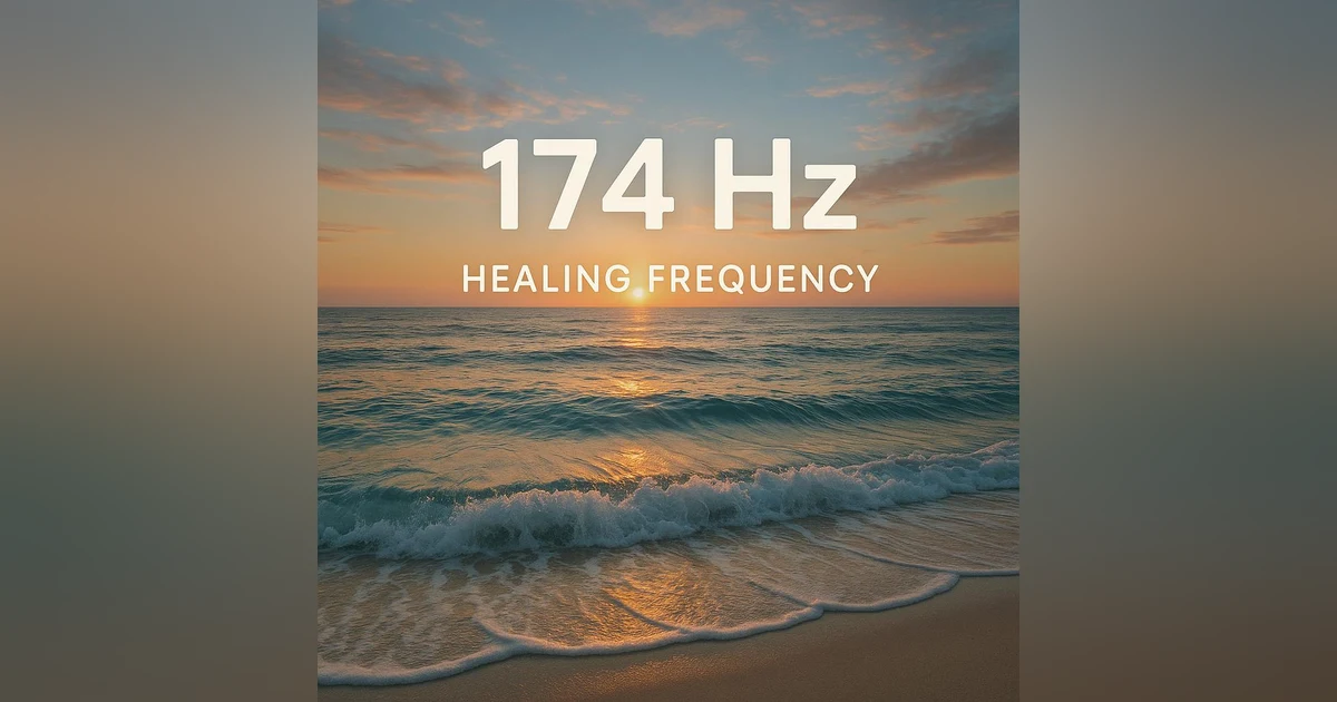 174 Hz Healing Frequency + Ocean Waves 🌊 Deep Emotional Cleanse | Sound Therapy & Relaxation