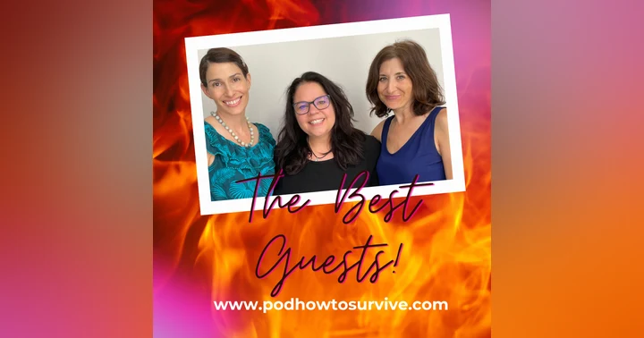 image for Episode 49- How To Survive An Exploding Volcano & An Exploding Body Part with Laura House