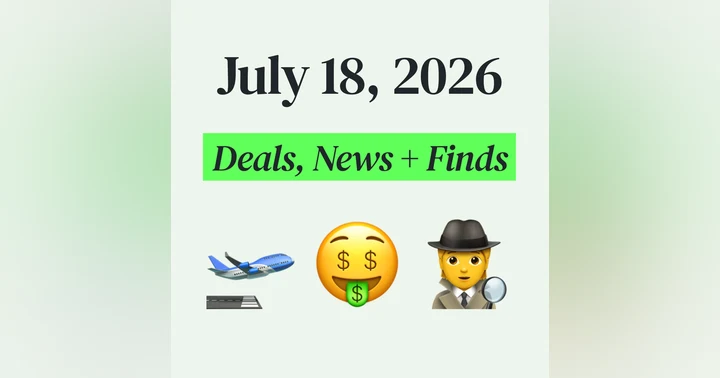 image for 💰 My Top Picks, Recommendation & More (7/18/26)