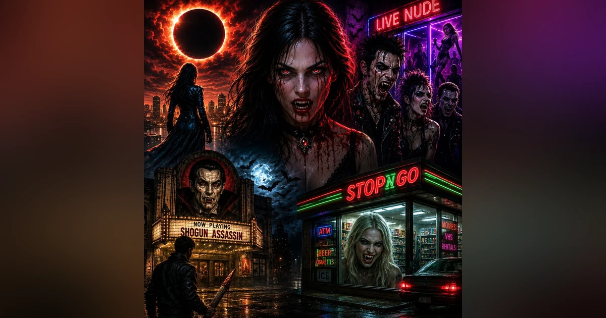Late Night Vampire Horror: Bloodsuckers & Urban Legends