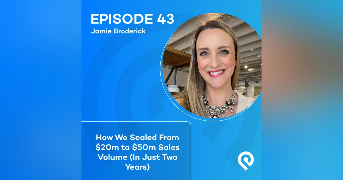 How We Scaled From $20m to $50m Sales Volume (In Just Two Years)