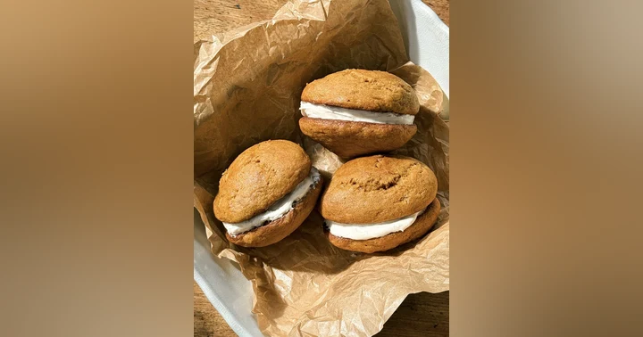 image for Gluten Free Pumpkin Whoopie Pies with Browned Butter Cream Cheese Icing