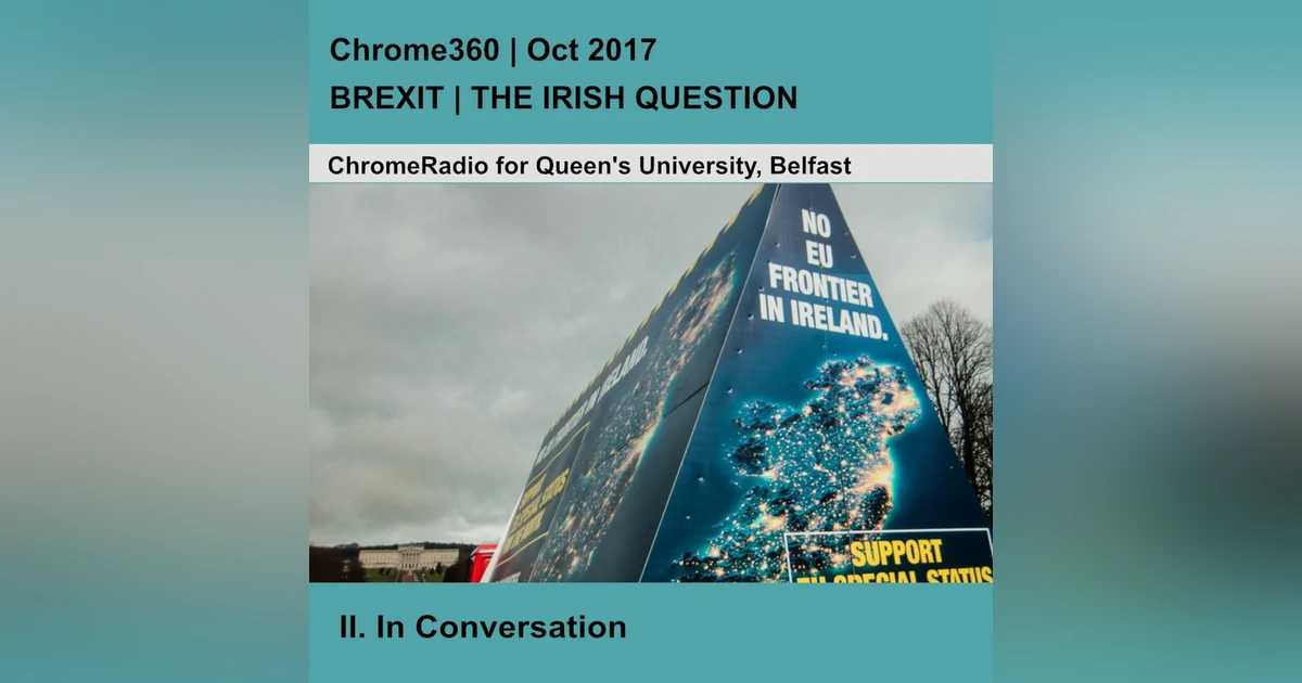 Chrome360 | BREXIT-THE IRISH QUESTION | In Conversation - Profs Colin Harvey & Lee McGowan