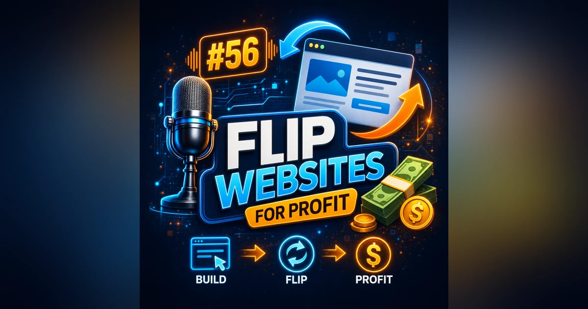 #56 Flip Websites for Profit: Turn Simple Sites into Big Cash