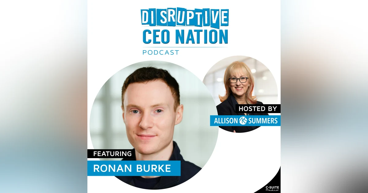 Episode 170 Ronan Burke, CEO and Co-Founder of Inscribe, San Fran USA and Dublin, Ireland