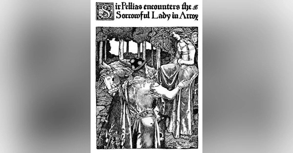 THE STORY OF SIR PELIAS (CHAPS 1-2) FROM HOWARD PYLE'S 'THE STORY OF KING ARTHUR & HIS KNIGHTS