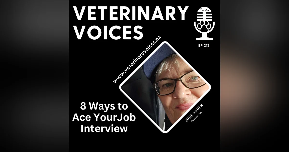 First Impressions Matter: How to Shine in Your Veterinary Interview - ep 212