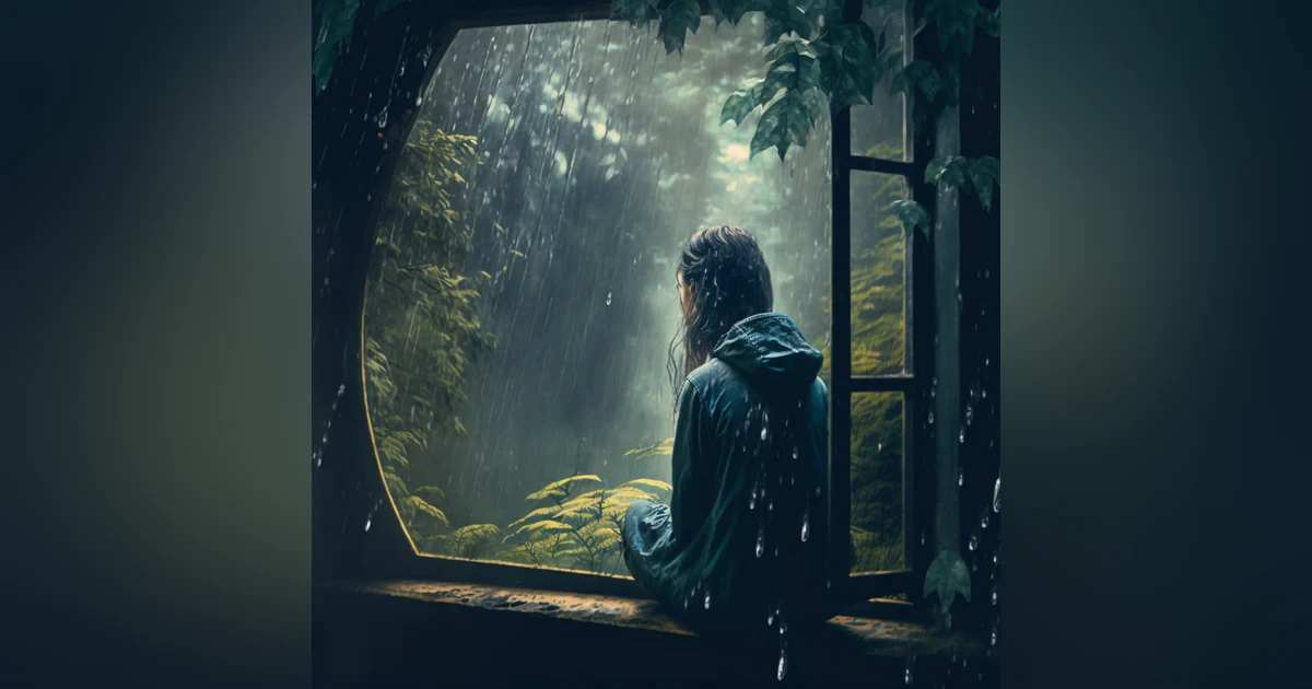 60 Minutes meditation music rain music