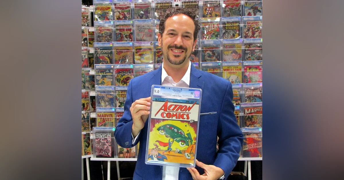 Vincent Zurzolo, President of Metropolis Comics & Comic Connect, $3.2M Comic & Collectible Trader, 6 Guinness World Records comicconnect.com