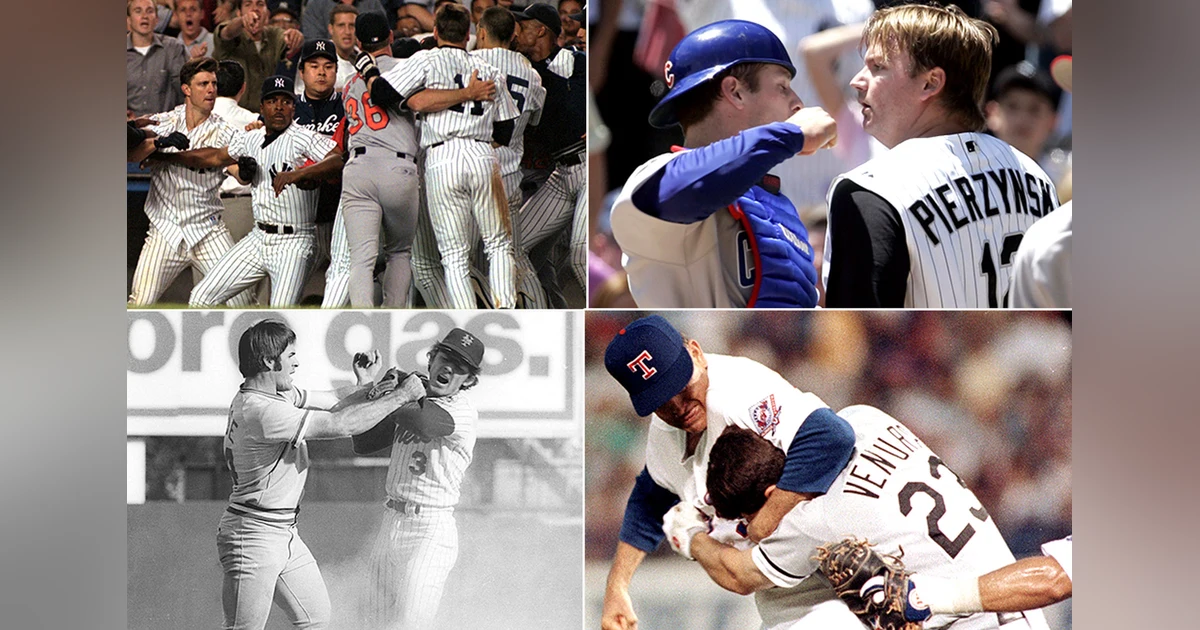 The Grand Slam Podcast Ep.10 Combined No Hitter, Baseball Brawls