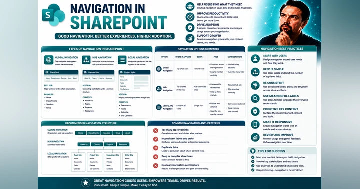 image for Navigation in SharePoint: Essentials for Intuitive Site Structure