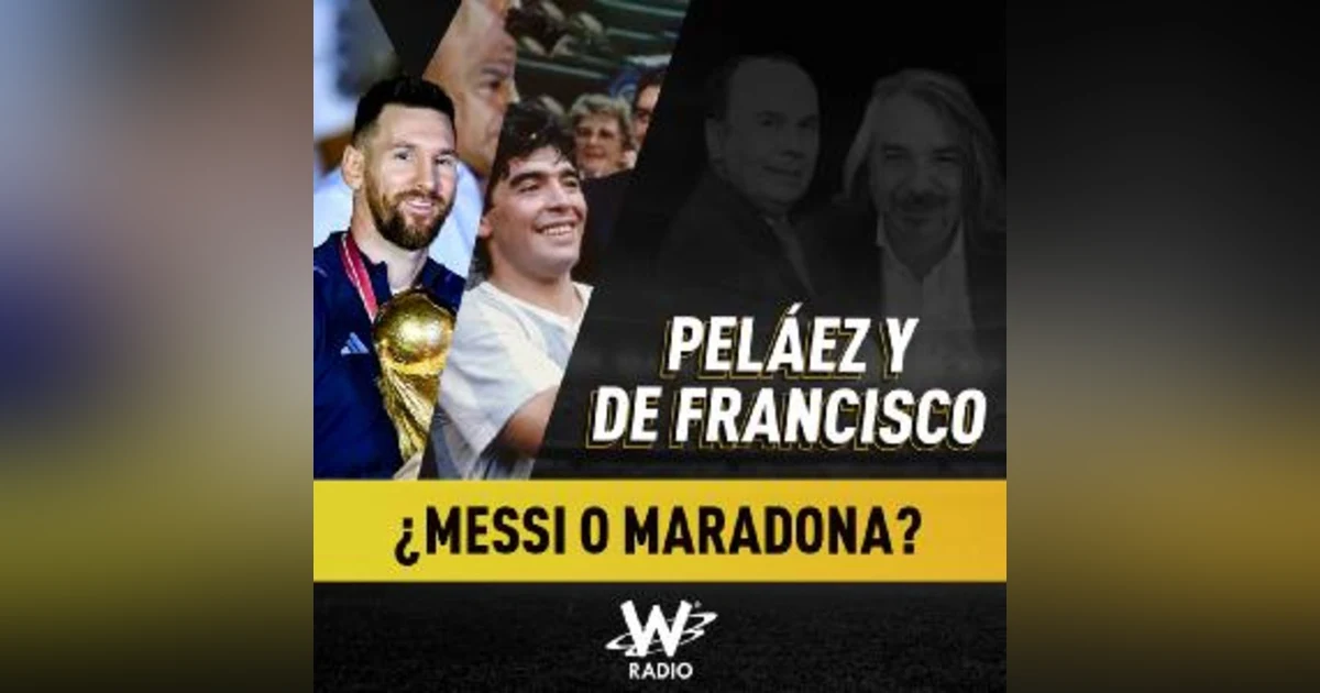 ¿Messi o Maradona?