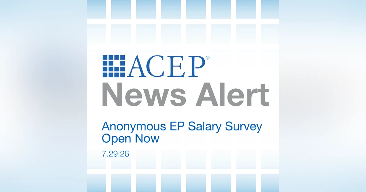 Anonymous EP Salary Survey Open Now