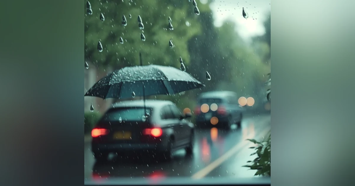Heavy Rain Sounds for Relaxation: Soothing Natural White Noise