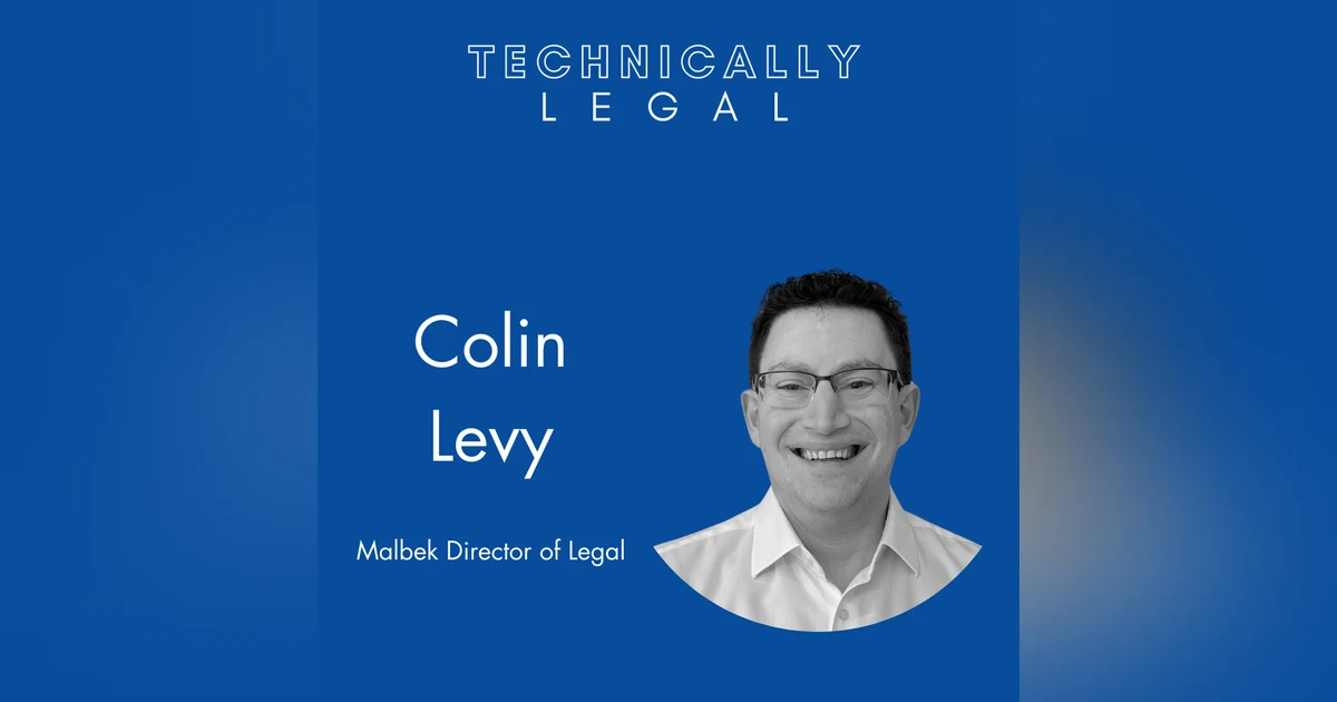 Colin Levy Discusses His New Book The Legal Tech Ecosystem & the Skills Needed to Succeed in Legal Tech