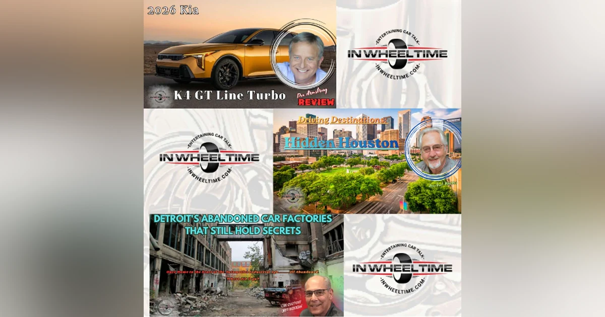 Detroit’s Lost Auto Giants, Hidden Houston, and the K4 GT Hatchback!