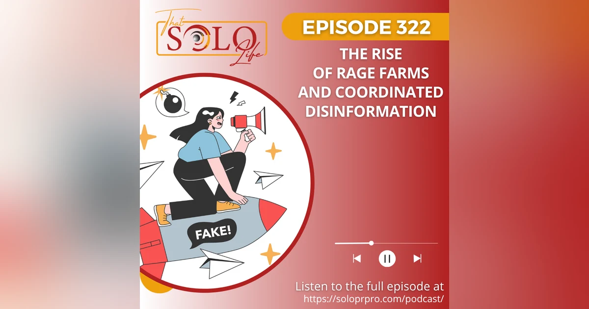 The Rise of Rage Farms and Coordinated Disinformation