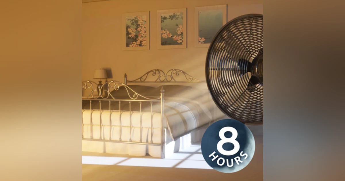 Fall Asleep to Relaxing Fan Noise | Sleep Sounds 8 Hours