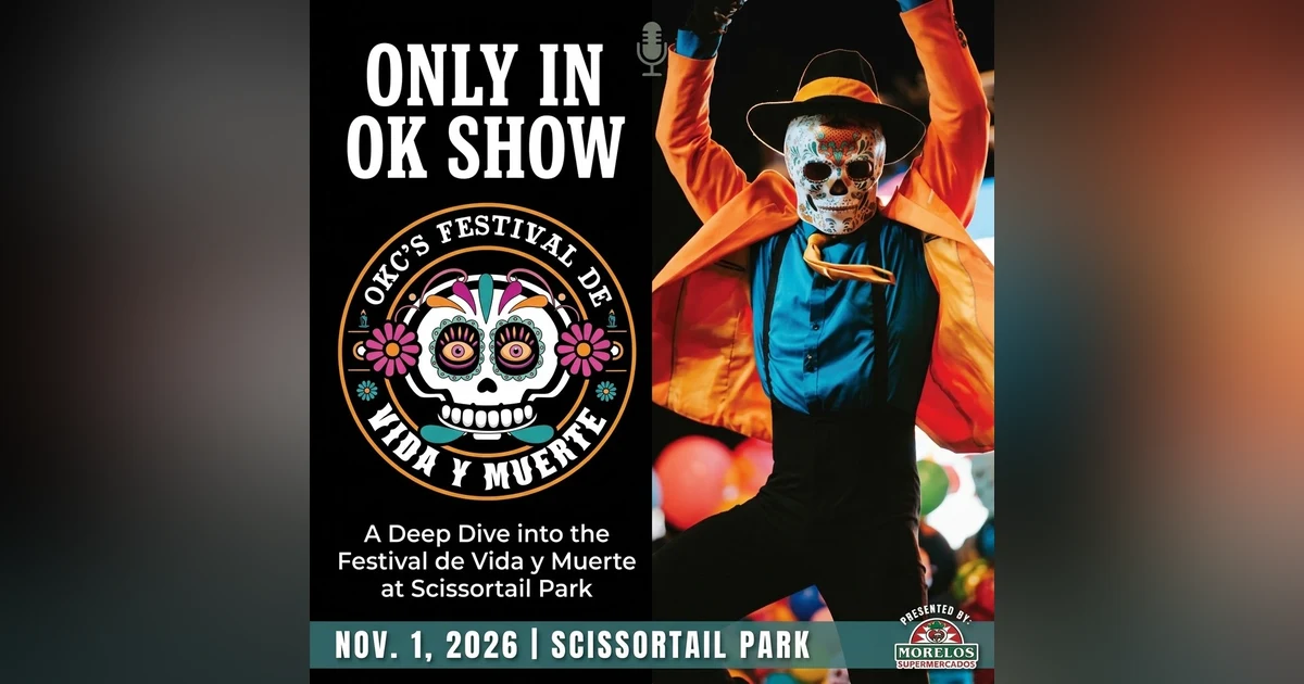 Only in OK: OKC Festival de Vida y Muerte at Scissortail Park!